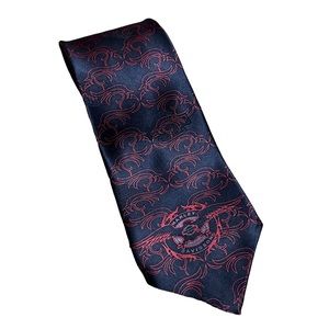 Harley Davidson Burning Impressions Neck Tie GUC